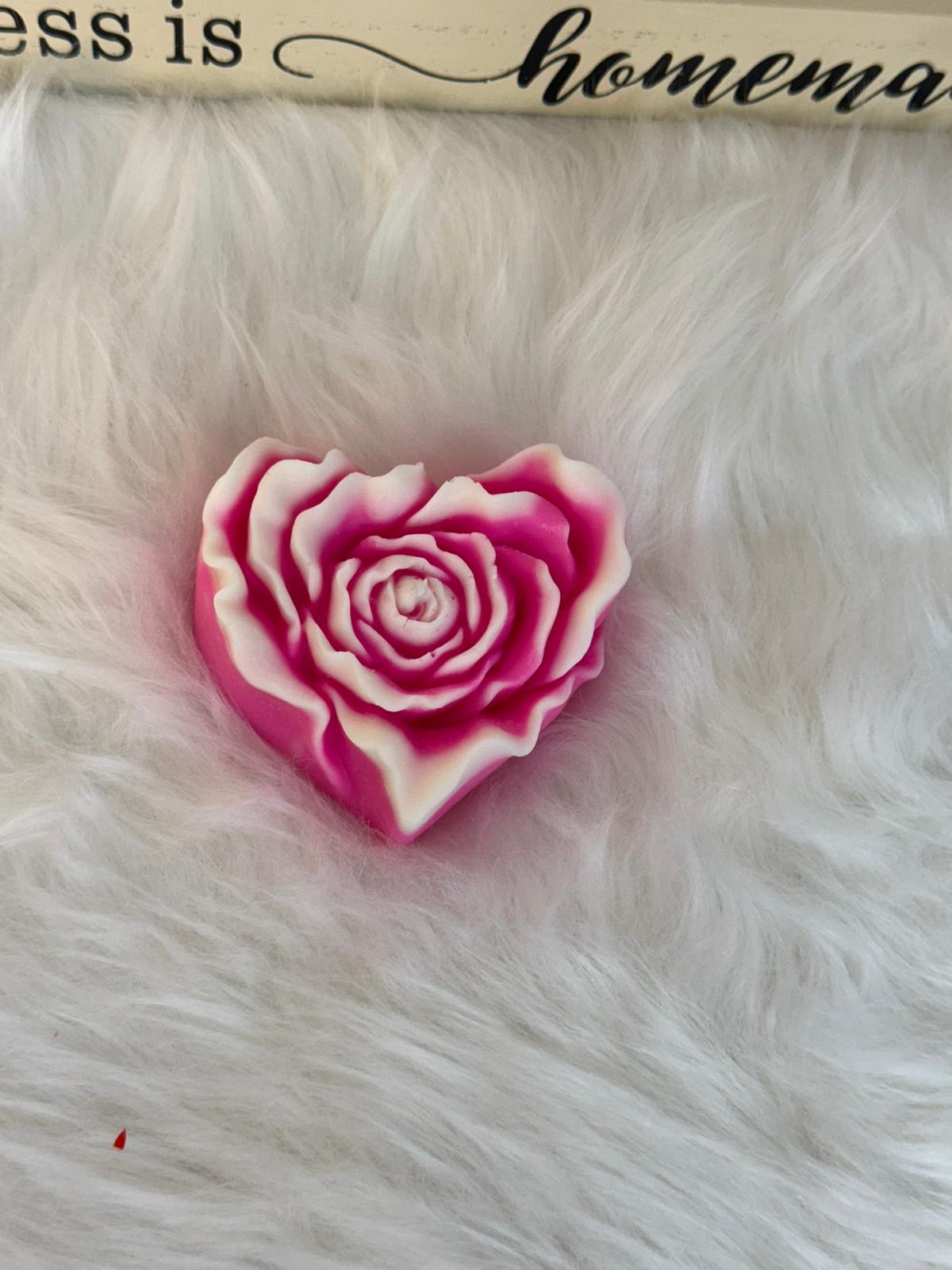 rose scented candle